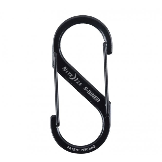Niteize  S-Biner Duel Carabiner Size 1 - 2 Pack- Black