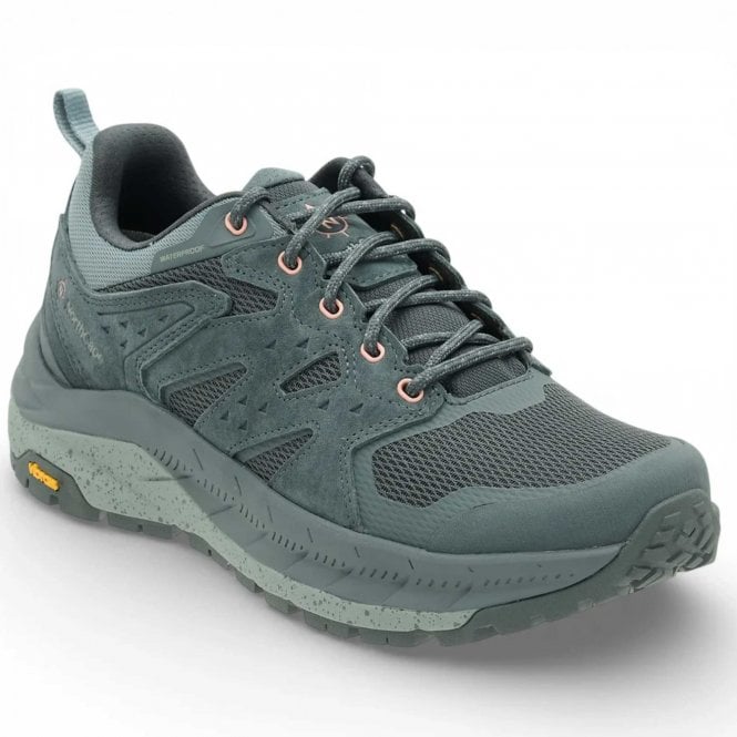 North Cape Northcape Womens Trail Flyte Low WP Walking Shoes