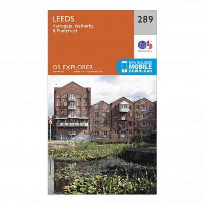 Ordnance Survey  Explorer Map 289 Leeds