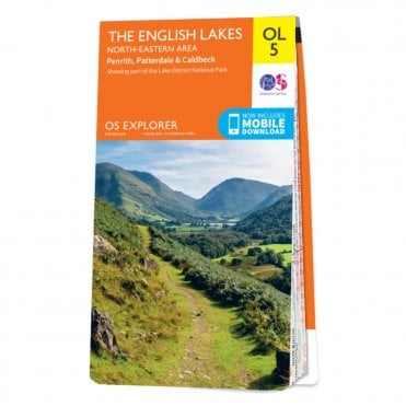 Ordnance Survey Explorer Map OL05 The English Lakes - North Eastern Area