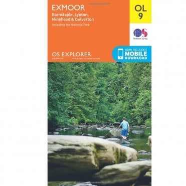Ordnance Survey Explorer Map OL09 Exmoor