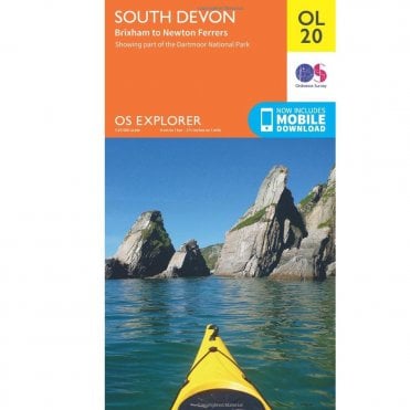 Ordnance Survey Explorer Map OL20 South Devon, Brixham To Newton Ferrers