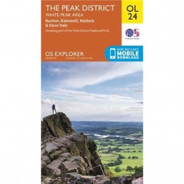 Ordnance Survey Explorer Map OL24 The Peak District