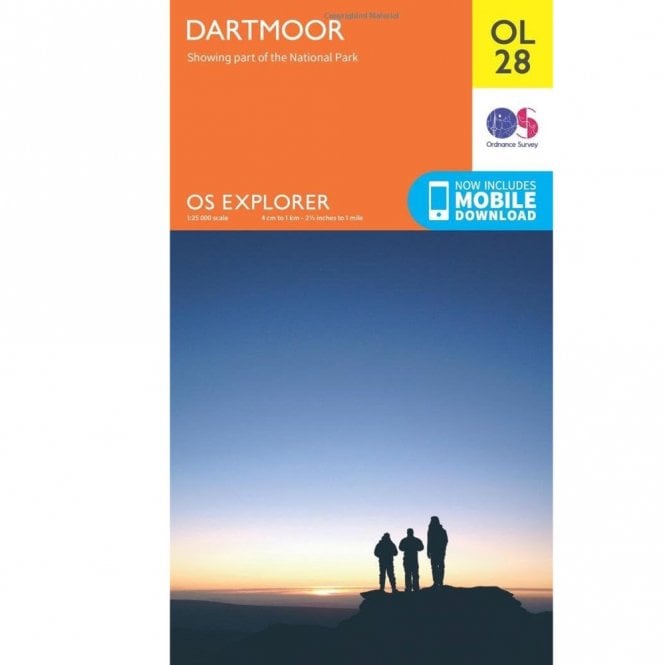 Ordnance Survey  Explorer Map OL28 Dartmoor