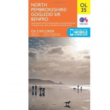 Ordnance Survey Explorer Map OL35 North Pembrokeshire