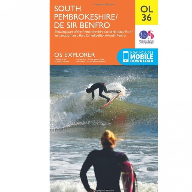 Ordnance Survey  Explorer Map OL36 South Pembrokeshire