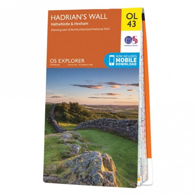 Ordnance Survey  Explorer Map OL43 Hadrians Wall