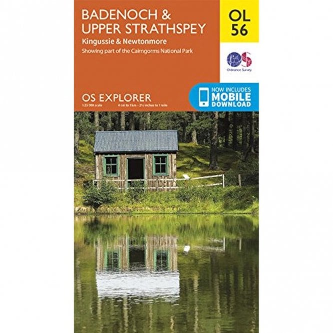Ordnance Survey  Explorer Map OL56 Badenoch & Strathspey