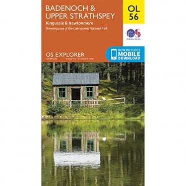 Ordnance Survey Explorer Map OL56 Badenoch & Strathspey