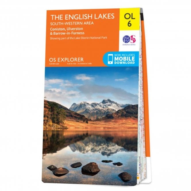 Ordnance Survey  Explorer Map OL6 The English Lakes - South-Western Area