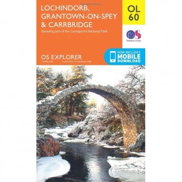 Ordnance Survey Explorer Map OL60 Lochindorb, Grantown-On-Spey & Carrbridge