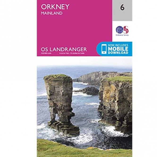 Ordnance Survey  Landranger Map 006 Orkney  Mainland