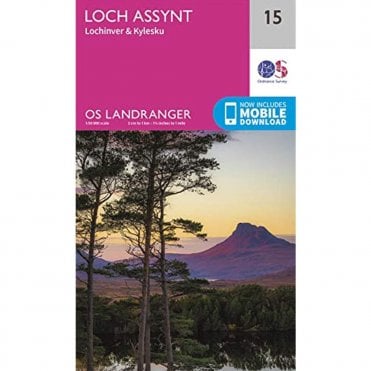 Ordnance Survey Landranger Map 015 Loch Assynt, Lochinver & Kylesku