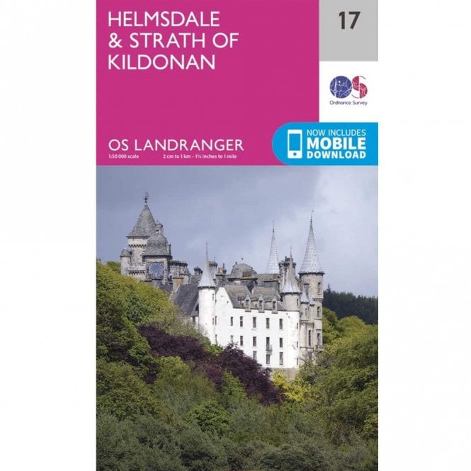 Ordnance Survey  Landranger Map 017 Helmsdale & Strath Of Kildonan