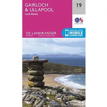 Ordnance Survey Landranger Map 019 Gairloch & Ullapool, Loch Maree
