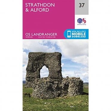 Ordnance Survey Landranger Map 037 Strathdon & Alford