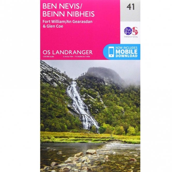 Ordnance Survey  Landranger Map 041 Ben Nevis/Beinn Nibheis