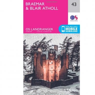 Ordnance Survey Landranger Map 043 Braemar & Blair Atholl