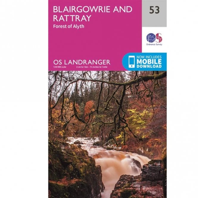 Ordnance Survey  Landranger Map 053 Blairgowrie & Forest Of Alyth