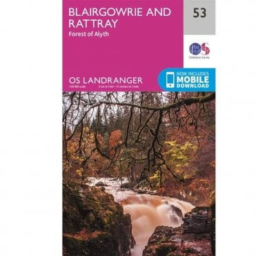 Ordnance Survey Landranger Map 053 Blairgowrie & Forest Of Alyth