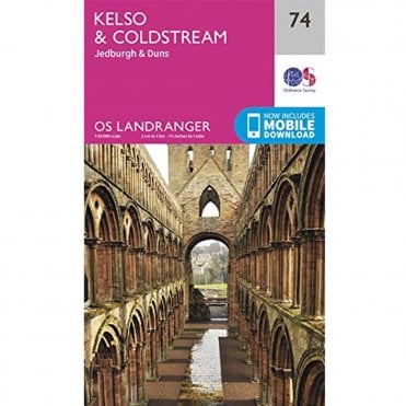 Ordnance Survey Landranger Map 074 Kelso & Coldstream, Jedburgh & Duns