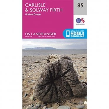 Ordnance Survey Landranger Map 085 Carlisle & Solway Firth, Gretna Green