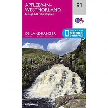 Ordnance Survey Landranger Map 091 Appleby-In-Westmorland