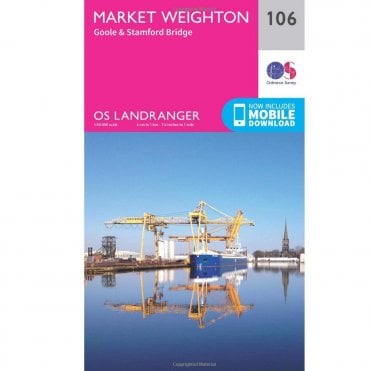 Ordnance Survey Landranger Map 106 Market Weighton, Goole & Stamford Bridge