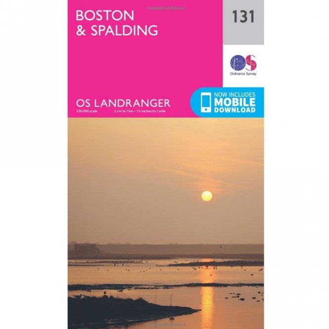 Ordnance Survey  Landranger Map 131 Boston & Spalding