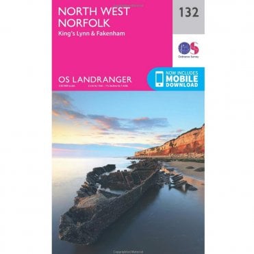 Ordnance Survey Landranger Map 132 North West Norfolk, KingS Lynn & Fakenham