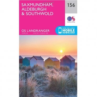 Ordnance Survey Ordnance Survey Landranger Map 156 Saxmundham, Aldeburgh & Southwold