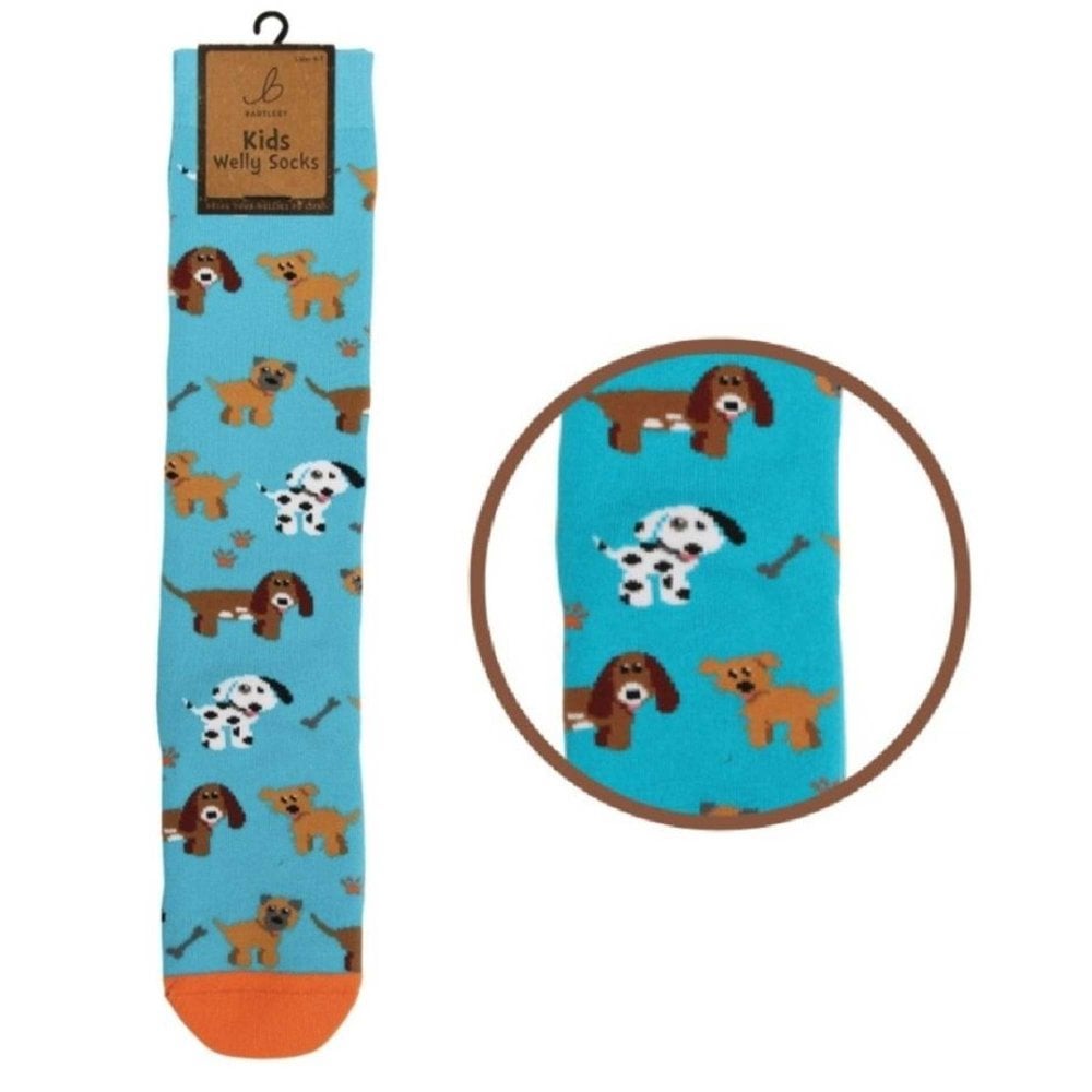 Otterdene Unisex Childrens Welly Socks: : :, Colour: Puppy Love Size 9-12 - Outdoor Action - Image 2