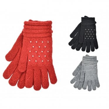 Otterdene Ladies Deluxe Glove With Sparkle