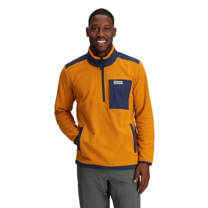 Outdoor Research  Men's Trail Mix Quarter Zip Pullover