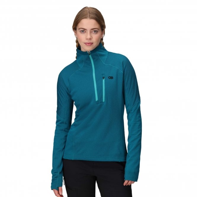Outdoor Research  Womens Deviator Fleece Half Zip