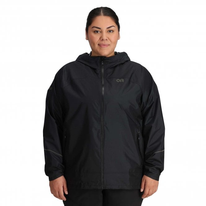Outdoor Research  Womens Helium Rain Ultralight Jacket-Plus