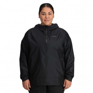 Outdoor Research Womens Helium Rain Ultralight Jacket-Plus