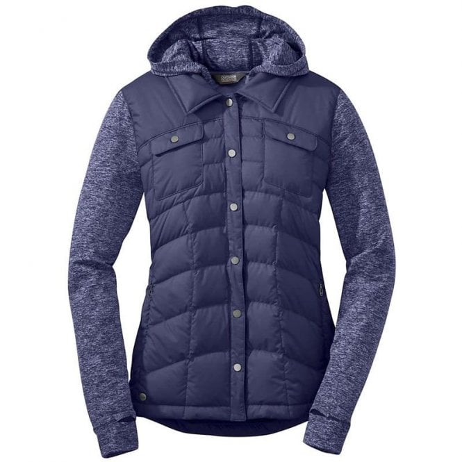 Outdoor Research  Womens Plaza Hybrid Down Jacket