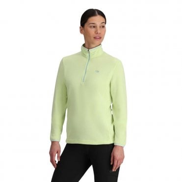 Outdoor Research Womens Polartec 100 Quarter Zip - Sample