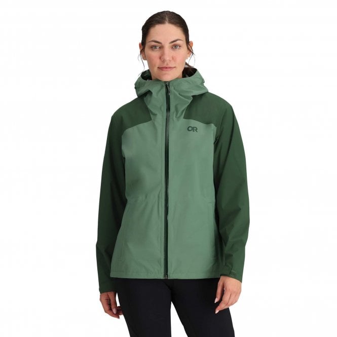 Outdoor Research  Womens Trail Days Rain Waterproof Jacket - Sample
