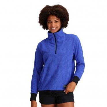 Outdoor Research Womens Trail Mix Quarter Zip Pullover - Sample