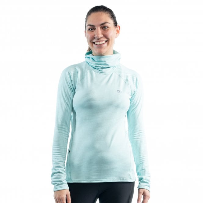 Outdoor Research  Womens Vigor Grid Fleece Pullover - Sample