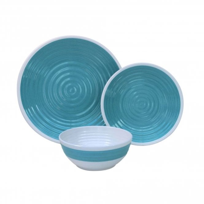 Outdoor Revolution  Premium 12PC Melamine Plate & Bowl Set