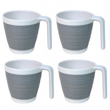 Outdoor Revolution Premium 4PC Melamine Mug set
