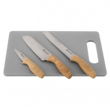 Outwell Caldas Knife Set W/Cutting board