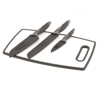 Outwell Caldas Knife Set With Cutting Board 650899