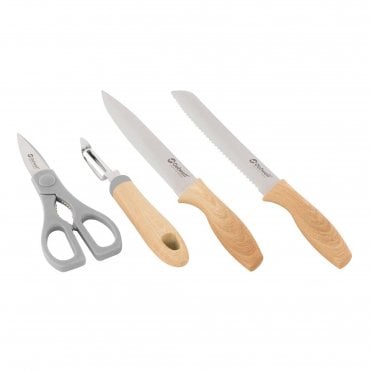 Outwell Chena Knife Set w/peeler & Scissors