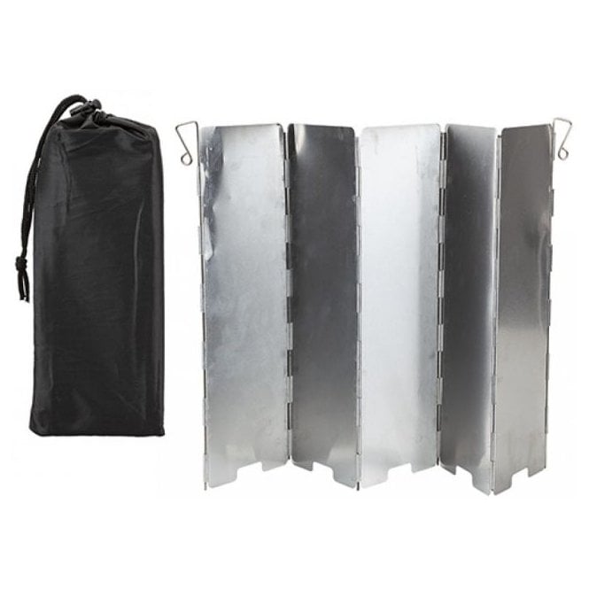Summit Pinnacle 5 Panel Stove Shield with Printed Carry Bag