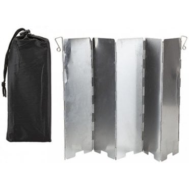 Pinnacle 5 Panel Stove Shield with Printed Carry Bag