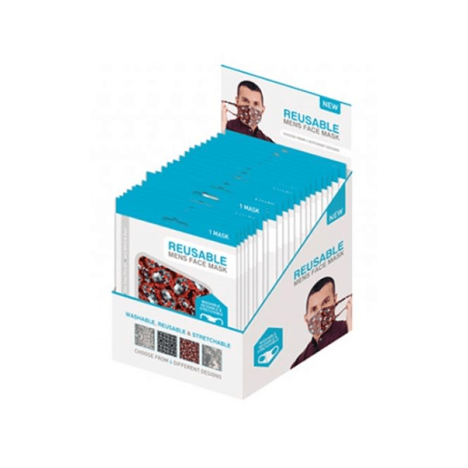 Summit PMS Stretchable Reusable Mens Face Mask